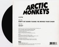 ARCTIC MONKEYS Don't Sit Down 'Cause I've Moved Your Chair Vinyl Record 7 Inch Domino 2019